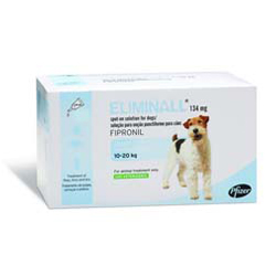 Eliminall Spot on for Dogs is a powerful and effective flea treatment providing lasting protection for up to 8 weeks. Buy Eliminall Spot On Flea Treatment for the treatment and prevention of fleas, ticks and lice infestations on Dogs at affordable prices with free shipping in USA.