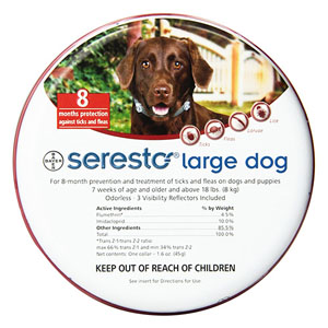 Seresto Collar For Large Dogs Over 18 Lbs 27.5 Inch 70 Cm 1 Piece