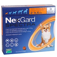 Nexgard Spectra Chew Tabs for Dogs 