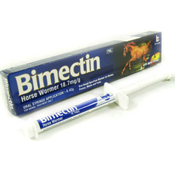 Bimectin Allwormer Paste Horse Wormer Paste 6.42 Gm 1 Syringe