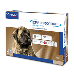 

Effipro Duo Spot-On For Extra Large Dogs Over 88 Lbs. 8 Pack