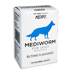 Mediworm For Small & Medium Dogs (10-22 Lbs) 8 Tablet