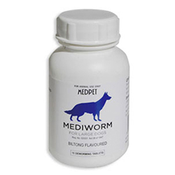 Mediworm For Large Dogs (22-88 Lbs) 4 Tablet