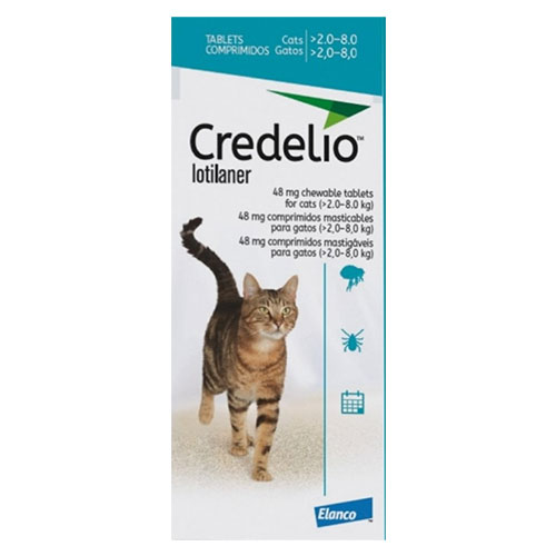 

Credelio For Cats 48mg 3 Doses