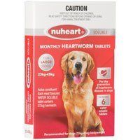 Heartgard Plus Generic Nuheart For Large Dogs 51-100lbs (Red) 12 Tablet
