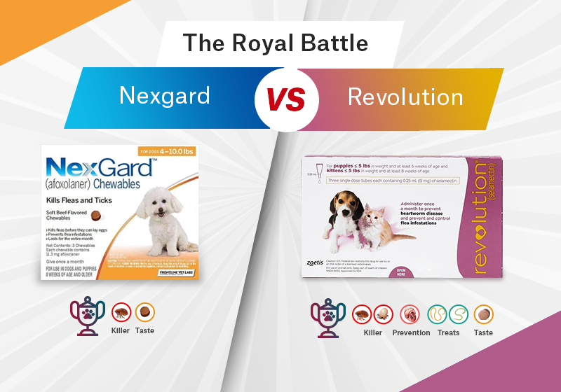 The Battle Royale: Nexgard VS Revolution 