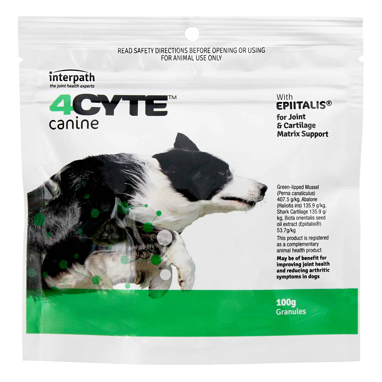 4cyte Canine Joint Support Supplement Granules For Dog100 Gm