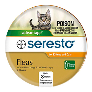 Seresto Flea Collar For Cats 1 Pack