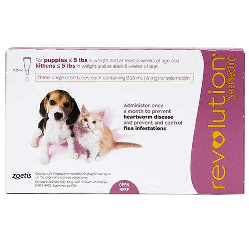 Revolution Kittens / Puppies Pink 3 Doses