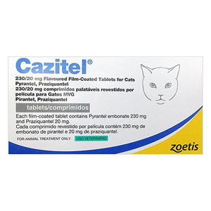 

Cazitel Tablets For Cats 2 Tablet