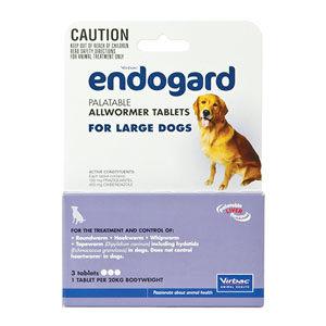 

Endogard For Large Dogs 44 Lbs 20kg 1 Tablet