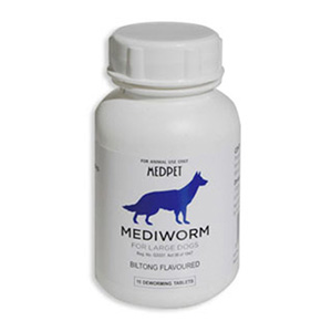 

Mediworm For Large Dogs 22-88 Lbs 2 Tablet