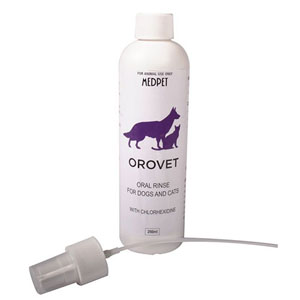 

Orovet Oral Rinse Dogs & Cats 250 Ml
