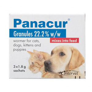

Panacur Worming Granules 1.8 Gm 3 Sachet