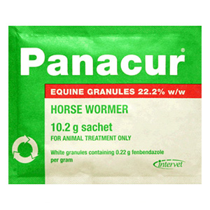 

Panacur Equine Granules 10 Gm 1 Sachet