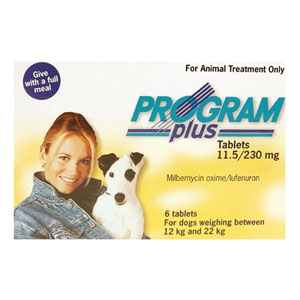 

Program Plus For Dogs 21 - 45 Lbs Yellow 6 Tablet