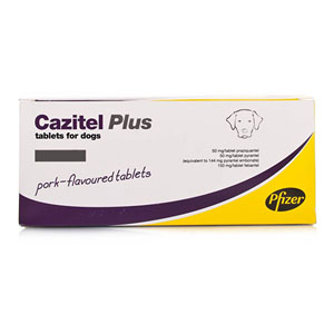 

Cazitel Plus For Small And Medium Dogs 22 Lbs 10 Kg 2 Tablet