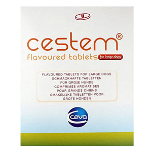 

Cestem For Large Dogs 1 Tablet