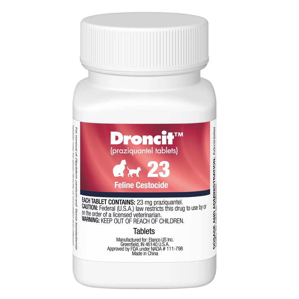 Droncit For Cats 4 Tablets