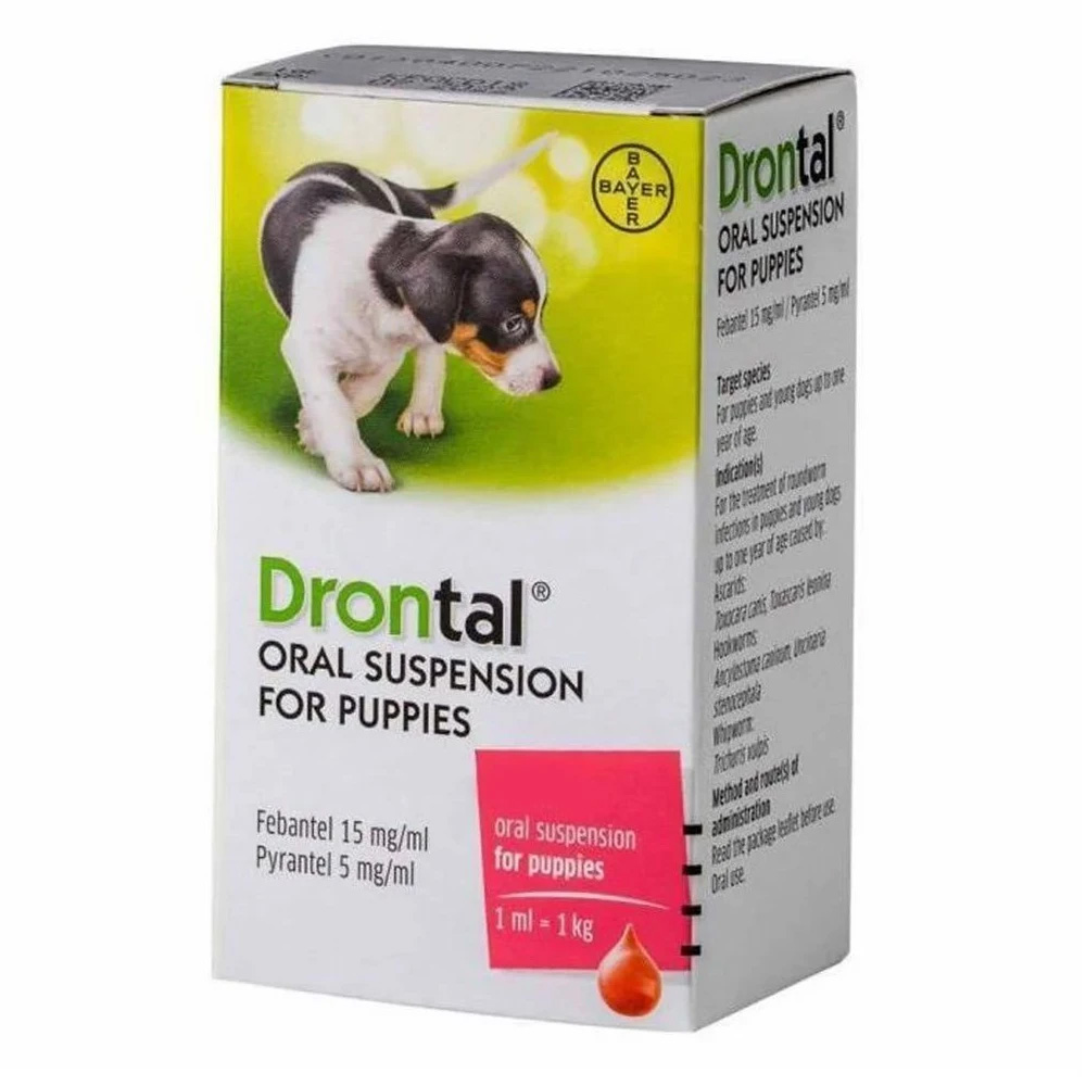 Drontal Plus Puppy Worming Suspension 50 Ml