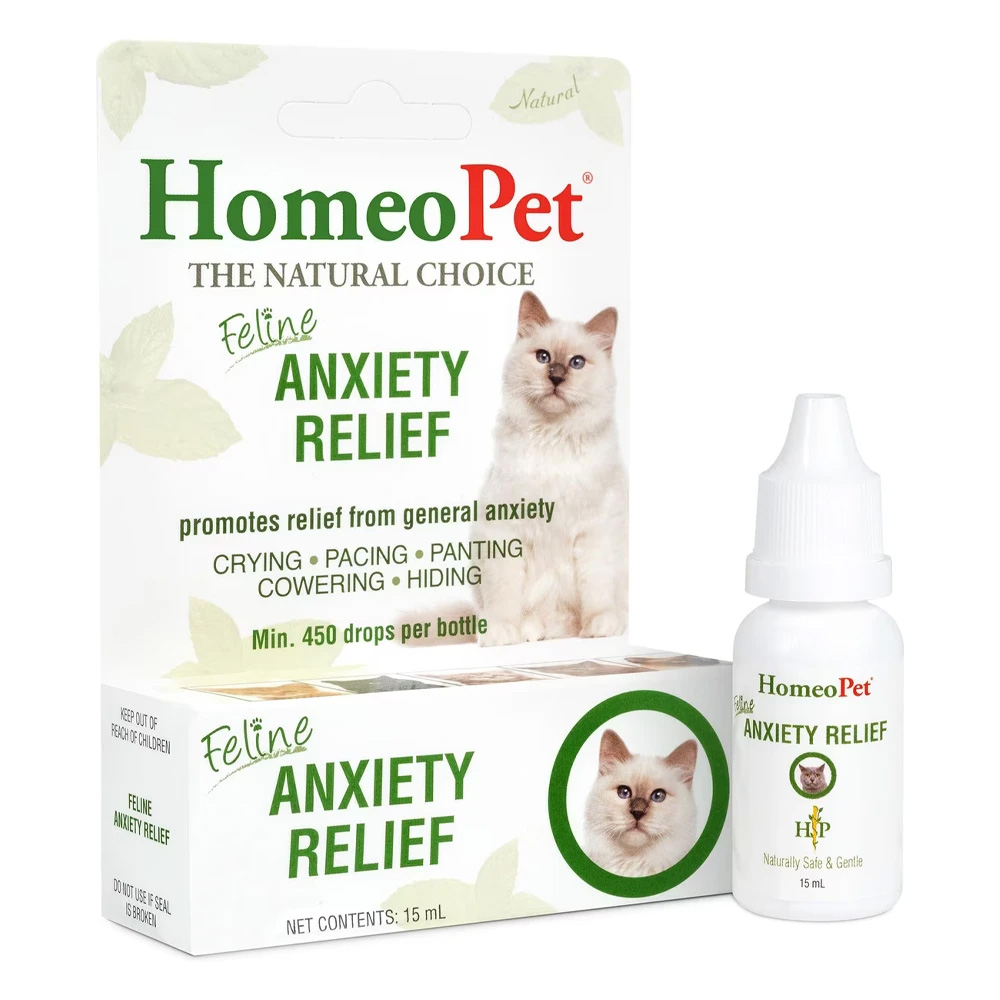 Homeopet Feline Anxiety Relief For Cats 15 Ml