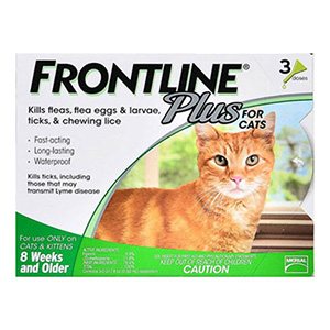 Frontline Plus Cats 3 Doses