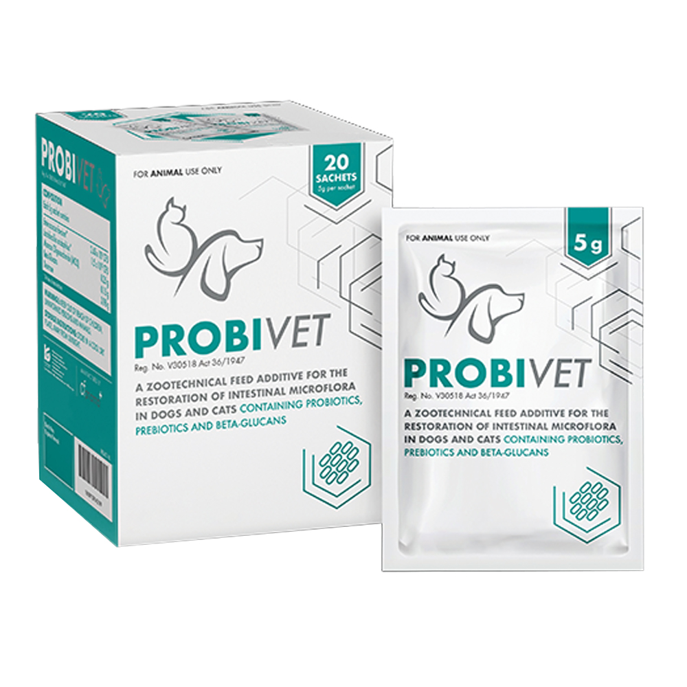 Probivet Pre & Probiotic Sachets For Dogs And Cats - 5 Gms 10 Sachets