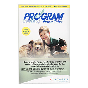 

Program Flavor Tablets For Dogs 14.8 - 44lbs Brown 6 Tablet