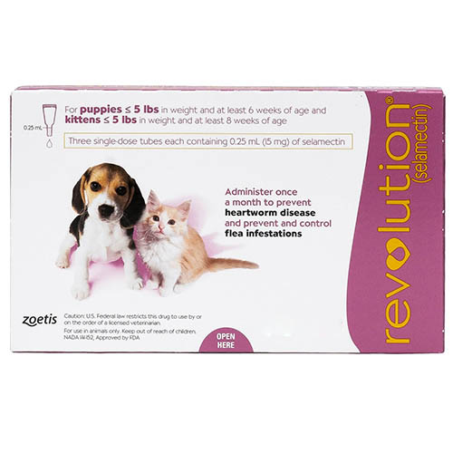 

Revolution Kittens / Puppies Pink 3 Doses
