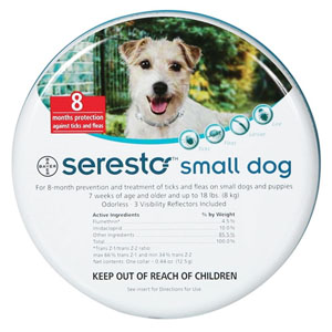 

Seresto Collar For Small Dogs Upto 18 Lbs 15 Inch 38 Cm 1 Piece