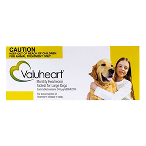 

Valuheart For Large Dogs 45-88 Lbs Gold 6 Pack