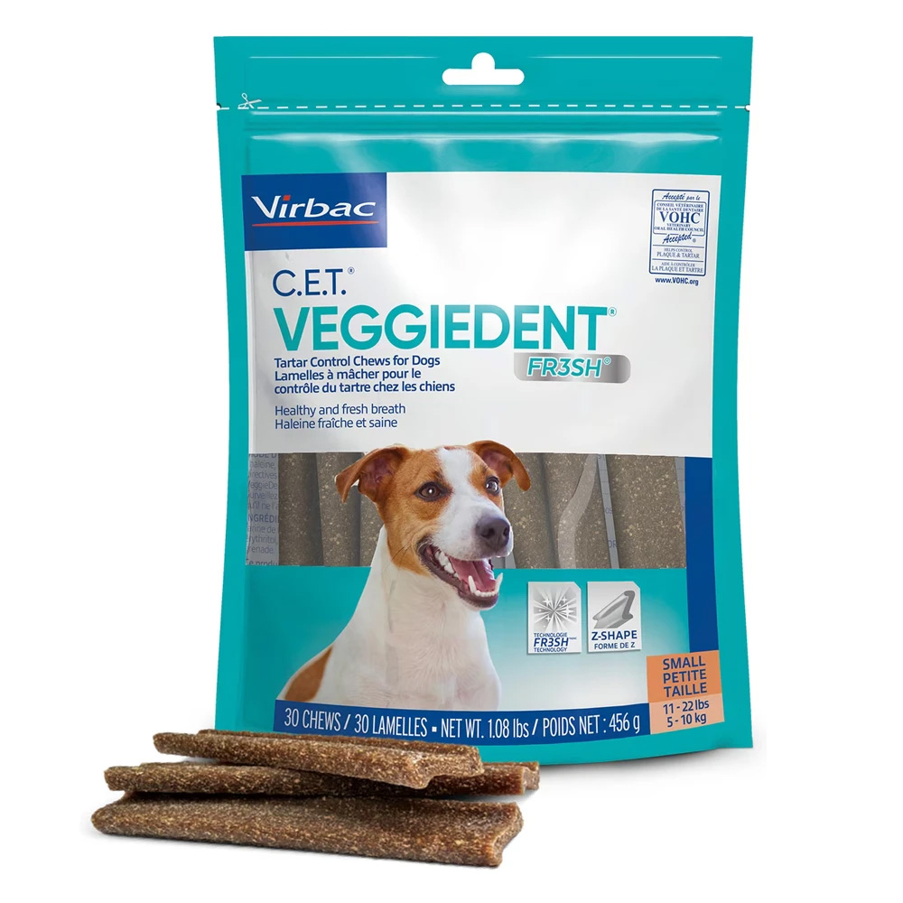 Veggiedent Dental Chews For Small Dogs 15 Chews